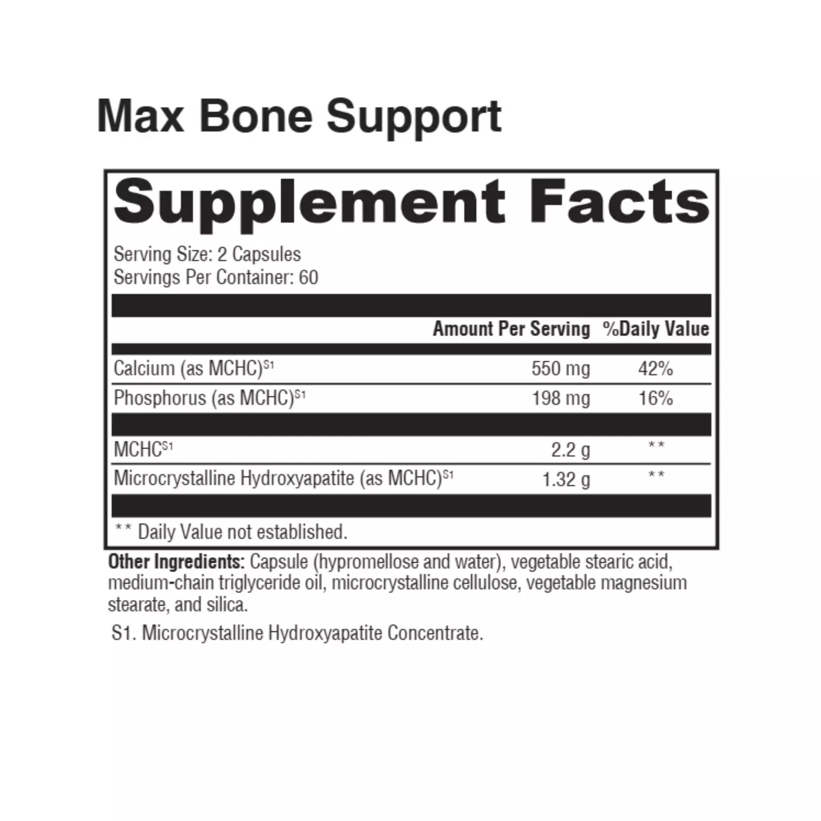 Max Bone Support (PACK ONLY)