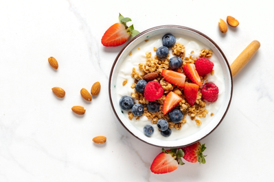 yogurt and granola